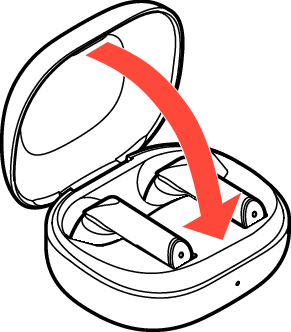 Close case lid C500W